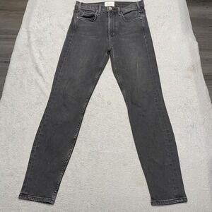 McGuire Jeans Womens 26 Newton Skinny Black Denim Stretch Mid Rise‎ USA